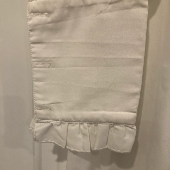 Pretty Little Thing White Long Sleeve Tie Maxi Dress Size UK10- 6 US - Picture 8 of 9